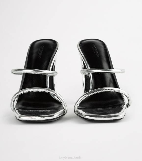 Brautschuhe| de Tony Bianco Frauen Florence-Heels Silberfolie 4624354